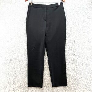 Argent Wool Dress Pants Womens 4 Black‎ Business Office Career Minimalist